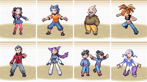 pokemon ruby sapphire gym leaders